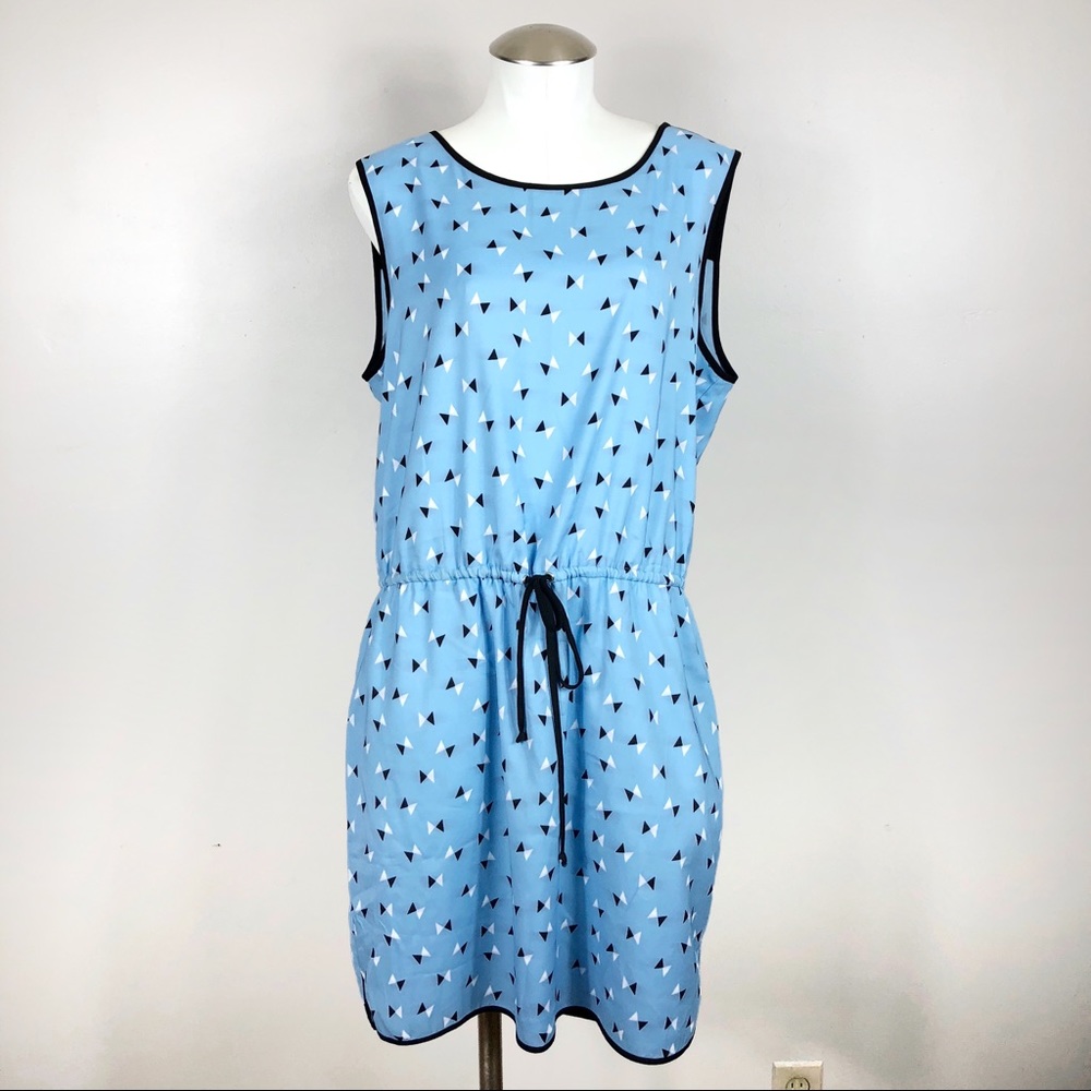 Vince Camuto Sleeveless Drawstring Dress